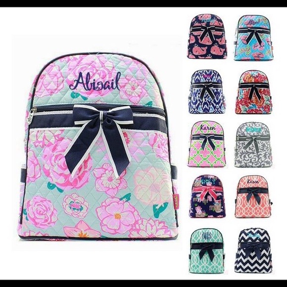 Quilted Backpacks - Choose your pattern - Picture 3 of 3